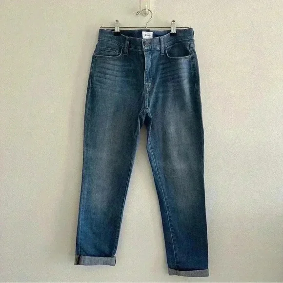 Hudson Natalie Midrise Slim Boyfriend Jeans Sz 26 - Picture 13 of 13